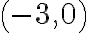 \left(-3,0\right)