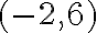 (-2, 6)