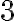  {3}