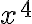 x^4