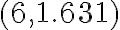 (6,1.631)