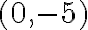 (0, -5)