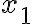 {x_1}