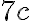 7c